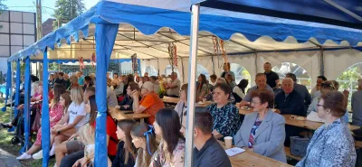 Uczestnicy festynu majowego