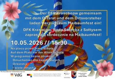 Zapraszamy na Maibaumfest/Święto drzewka majowego