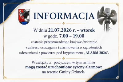Ćwiczenia alarmowe