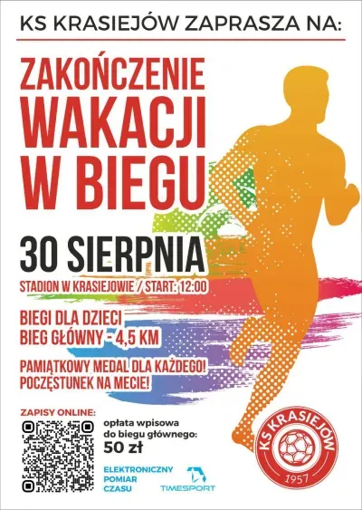 Zakończenie wakacji w biegu