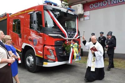 Poświęcenie pojazdu