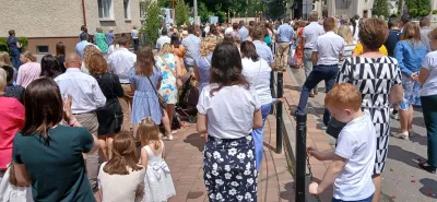 Uczestnicy procesji