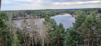 Zbiornik "Afryka" na terenie Dawnej Kopalni Babina